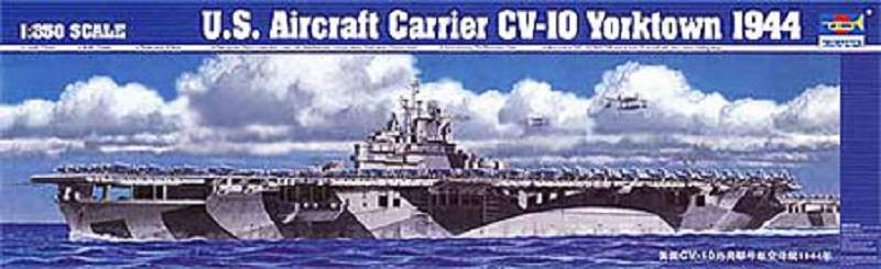 U.S. Aircraft Carrier CV-10 Yorktown 1944