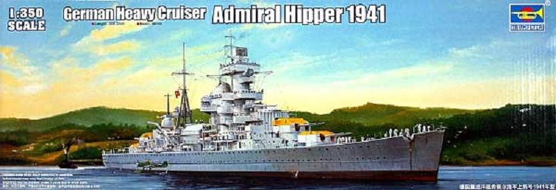 German heavy cruiser Admiral Hipper 1941
