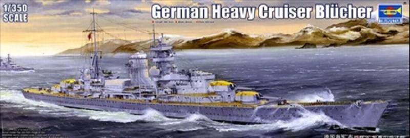 German Heavy Cruiser Blücher
