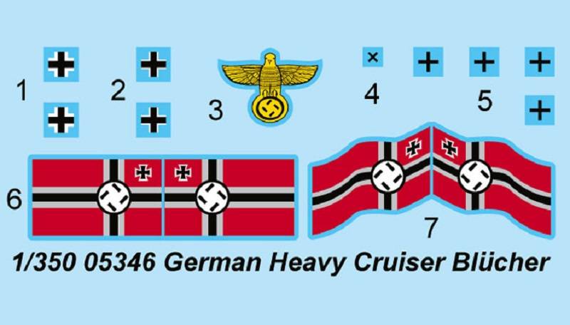 German Heavy Cruiser Blücher – Image 3