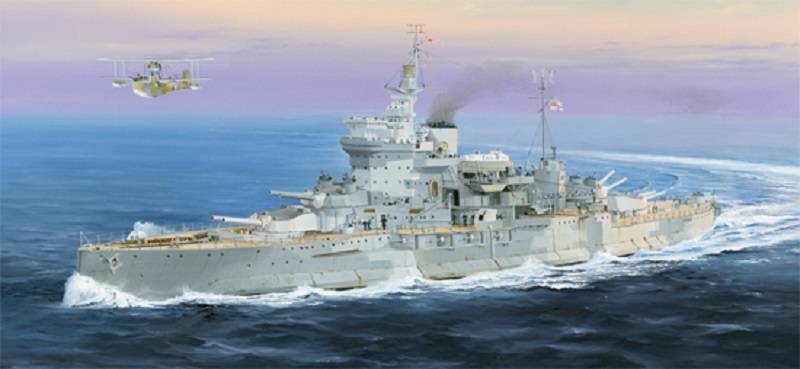 Battleship HMS Warspite 1942 – Image 2
