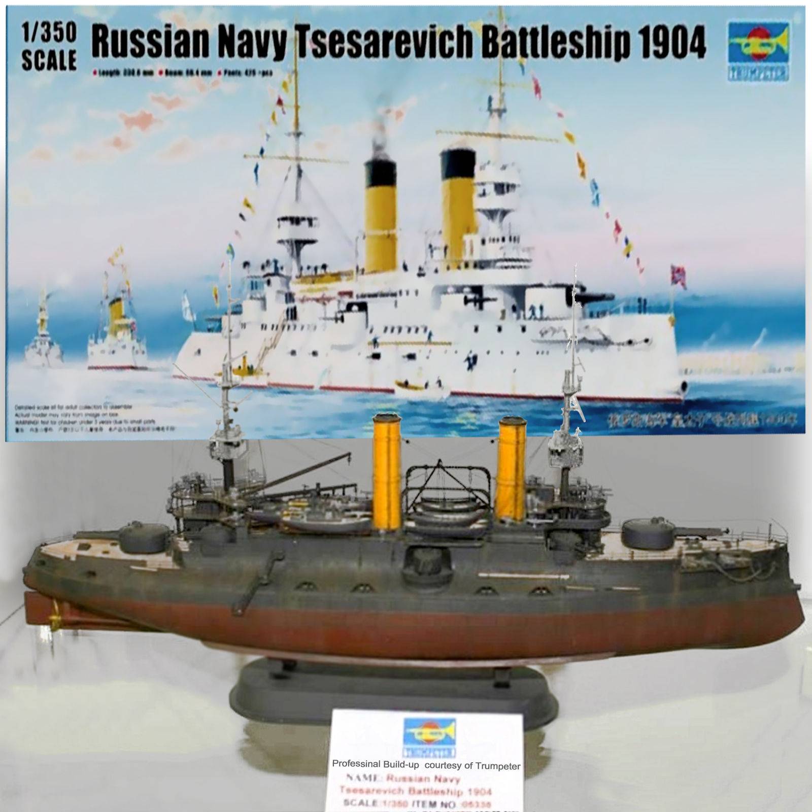 Russian Navy Tsesarevich Battleship 1904 – Image 2