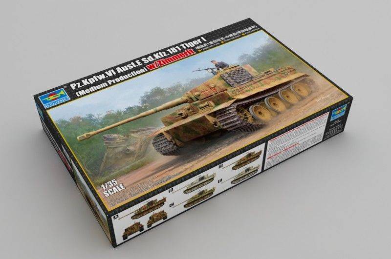 Pz.Kpfw.VI Ausf.E Sd.Kfz.181 Tiger I (Medium Production) w/ Zimmerit