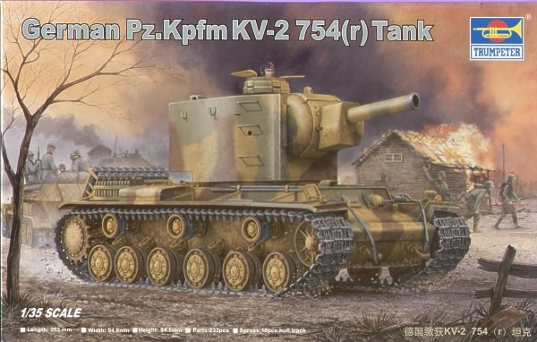 German Pz.Kpfm KV-2 754(r) Tank – Image 2