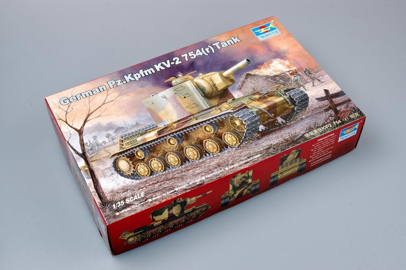 German Pz.Kpfm KV-2 754(r) Tank – Image 5