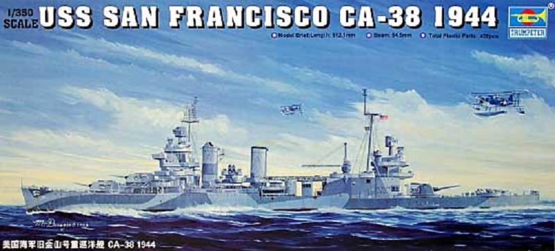 USS San Francisco CA-38 1944