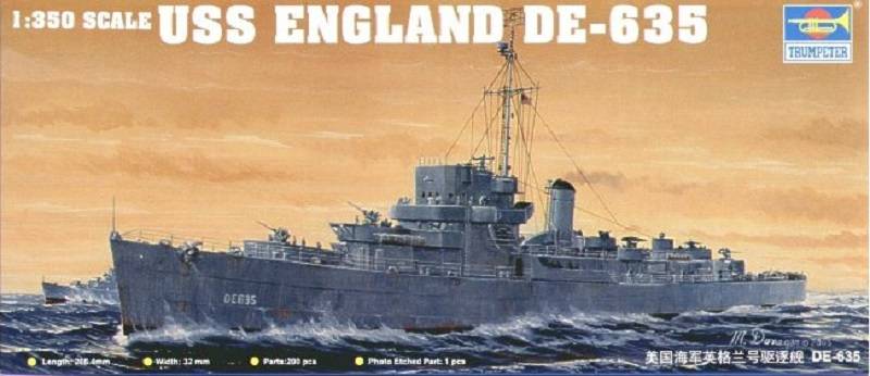 USS ENGLAND DE-635