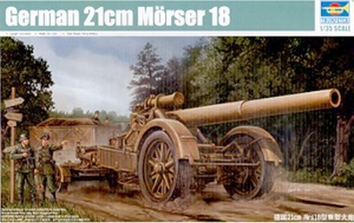 German 21cm Morser 18 Heavy Artillery Gun – Image 2