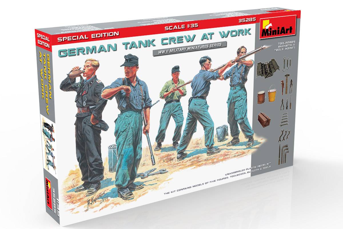 GERMAN TANK CREW AT WORK SPECIAL EDITION – Image 2