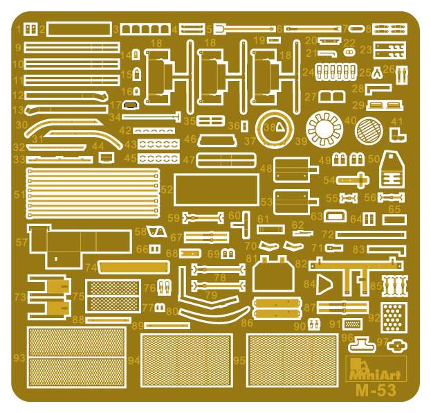 TIRAN 4 SHARIR LATE TYPE. INTERIOR KIT – Image 2