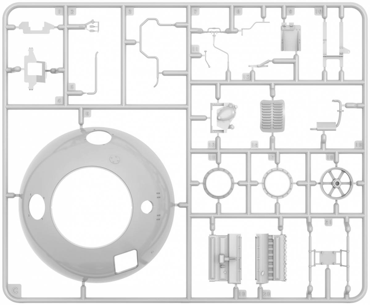 Kugelpanzer 41( r ). INTERIOR KIT – Image 25