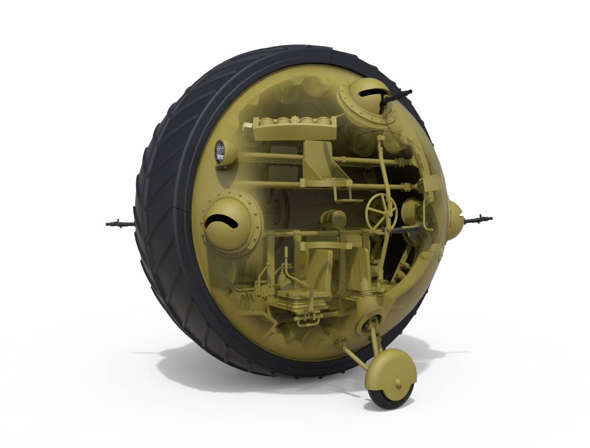 Kugelpanzer 41( r ). INTERIOR KIT – Image 12