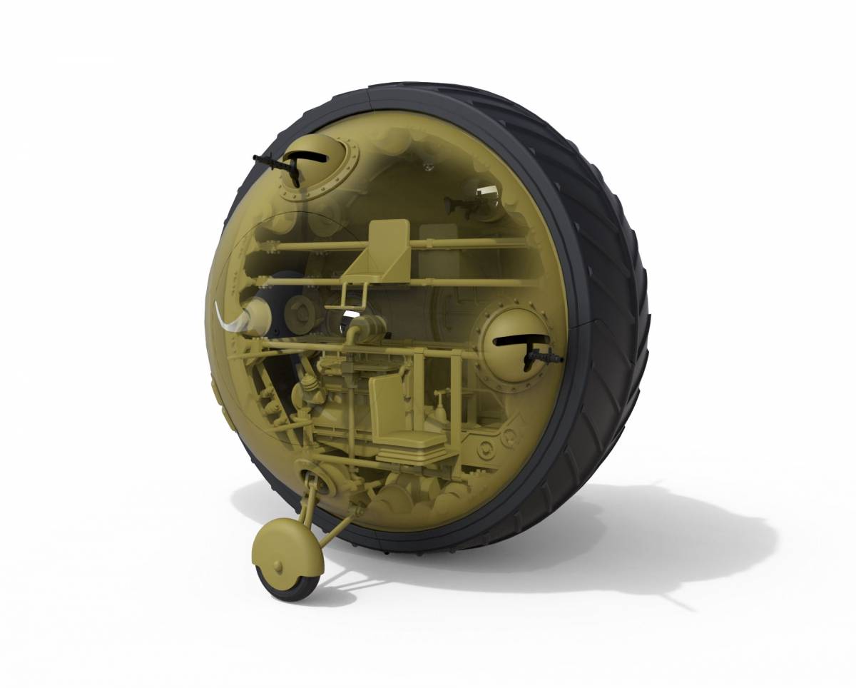 Kugelpanzer 41( r ). INTERIOR KIT – Image 13