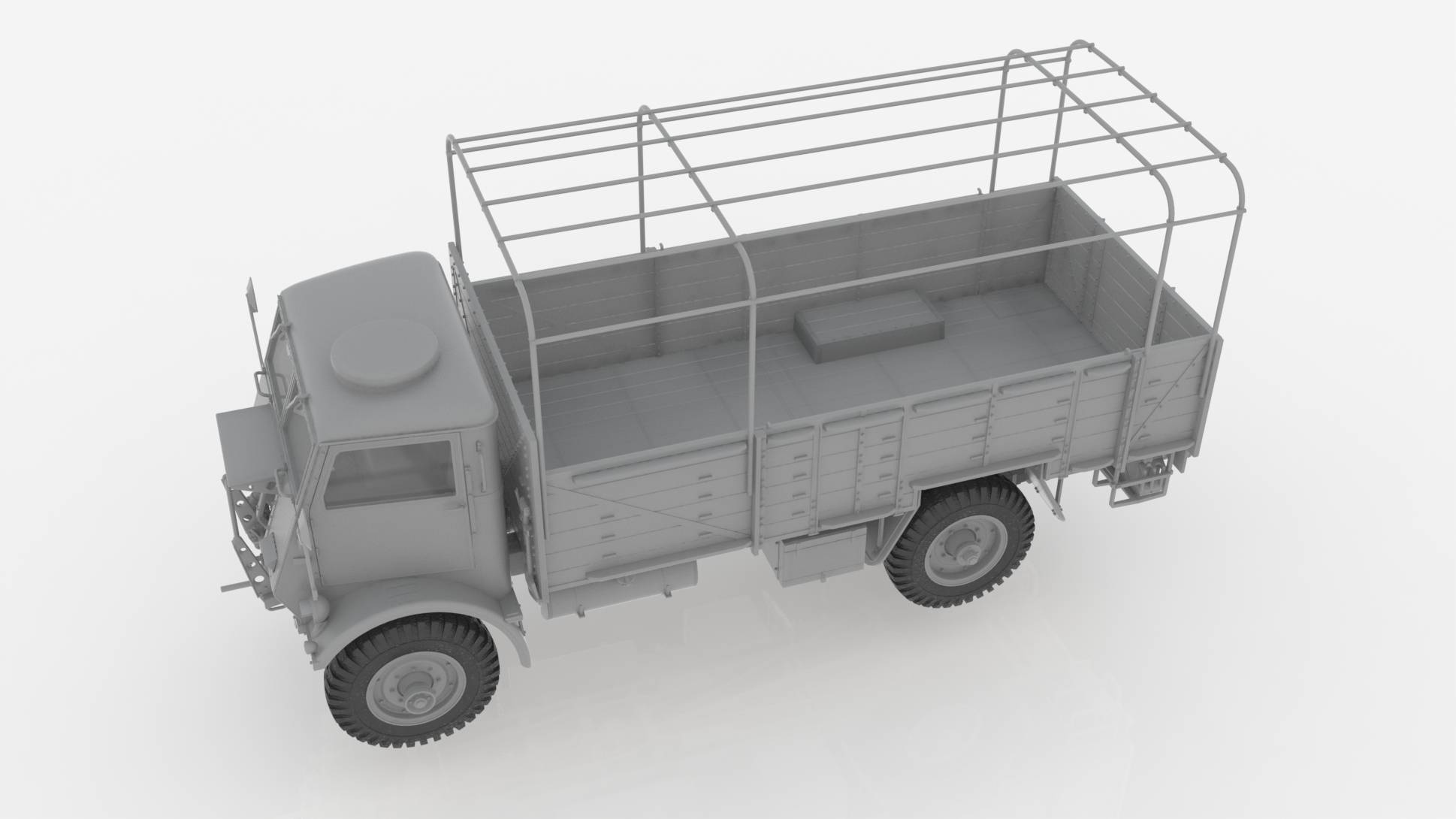 Model W.O.T. 6 WWII British Truck – Image 2