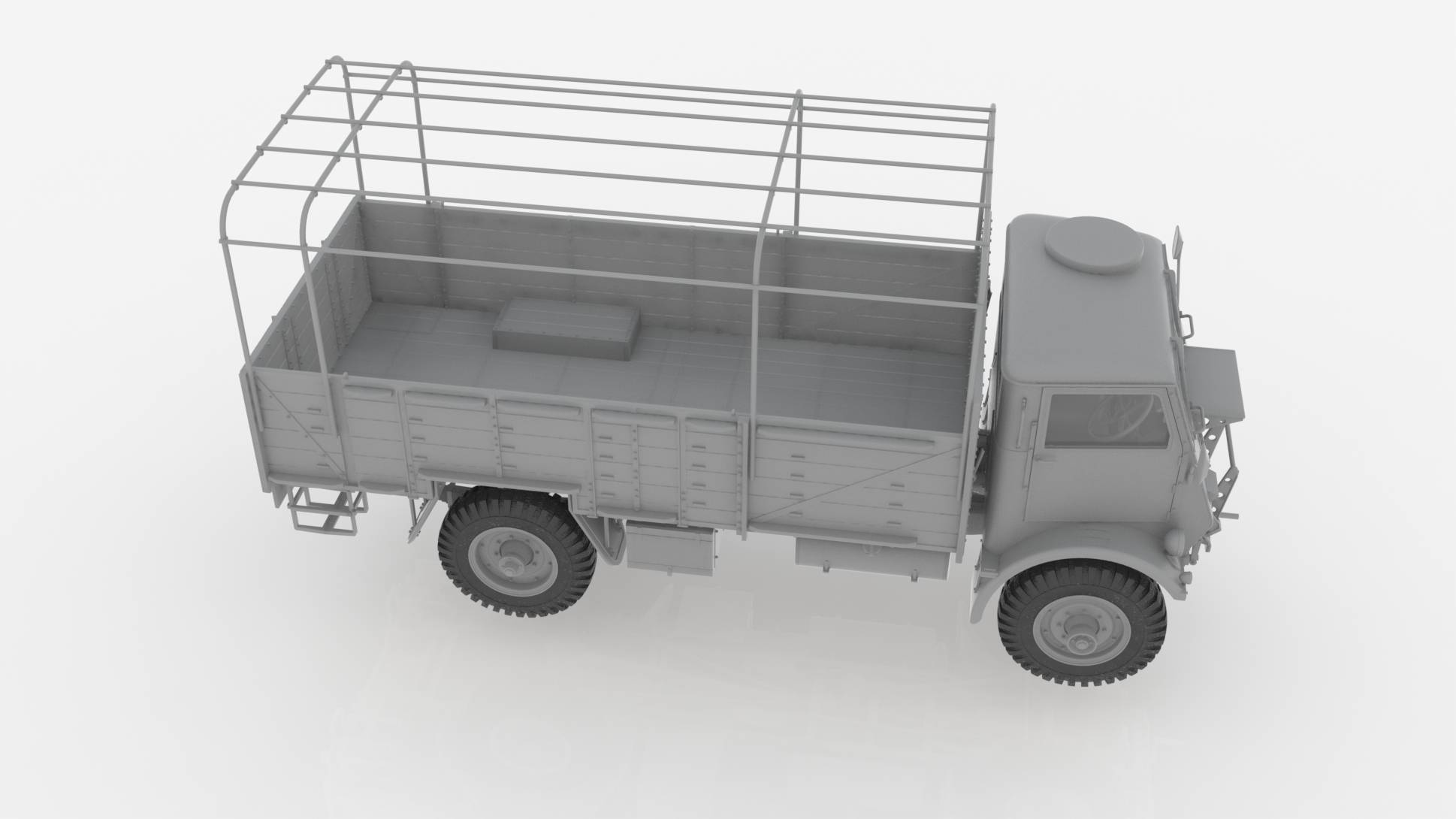 Model W.O.T. 6 WWII British Truck – Image 3