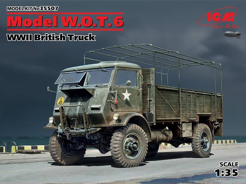 Model W.O.T. 6 WWII British Truck