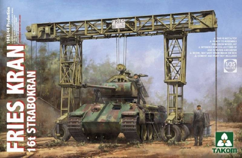 Fries Kran 16t Strabokran 1943/1944 Production