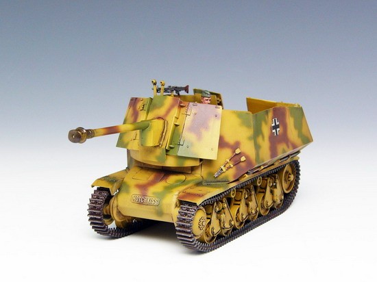 German Panzerjäger 39(H) mit 7.5cm Pak 40/1 Marder I – Image 2