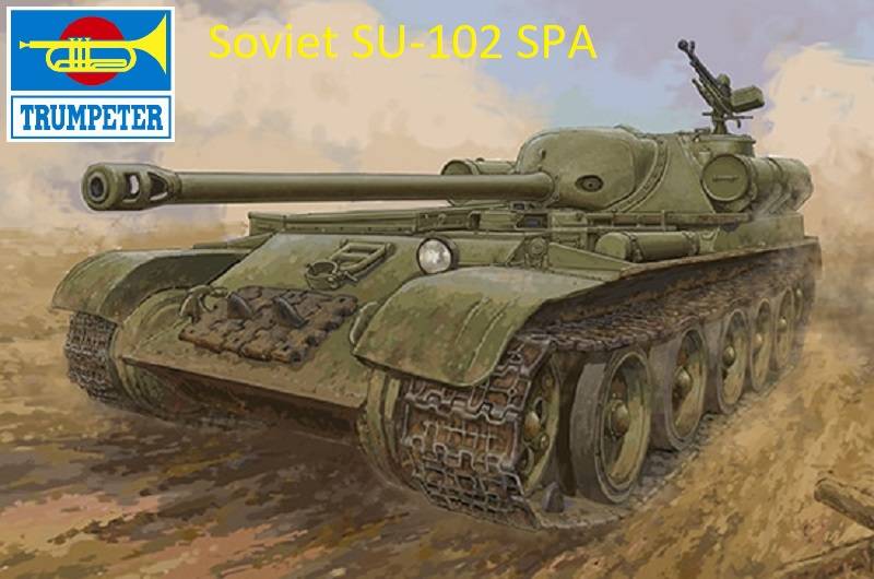Soviet SU-102 Tank Destroyer