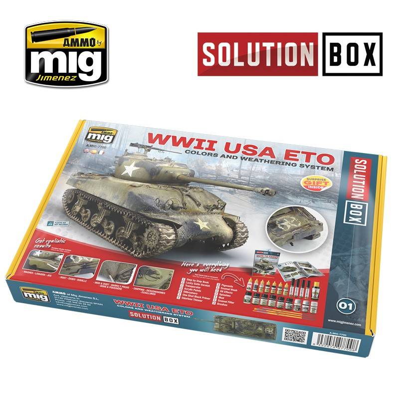 WW II USA ETO SOLUTION BOX – Image 2