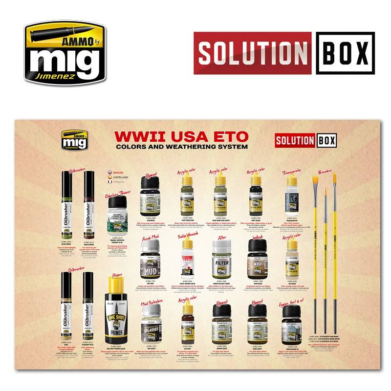 WW II USA ETO SOLUTION BOX – Image 4
