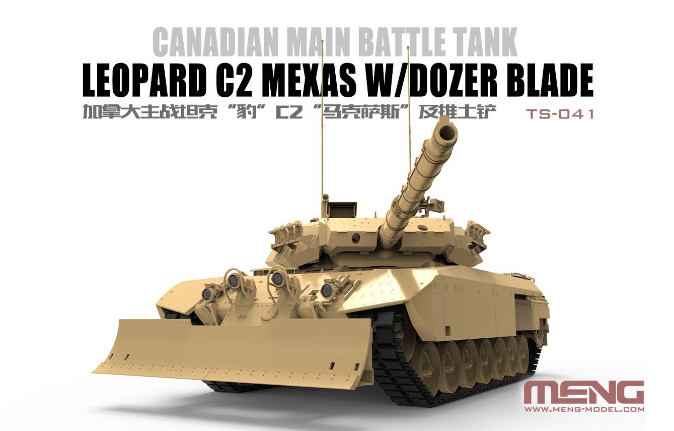 Leopard C2 Mexas w/ Dozer Blade Canadian Main Battle Tank – Image 2