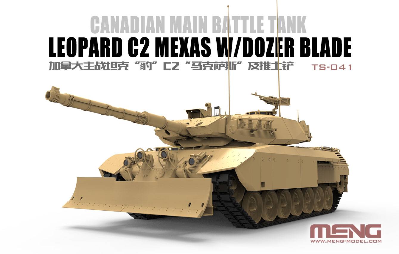 Leopard C2 Mexas w/ Dozer Blade Canadian Main Battle Tank – Image 3