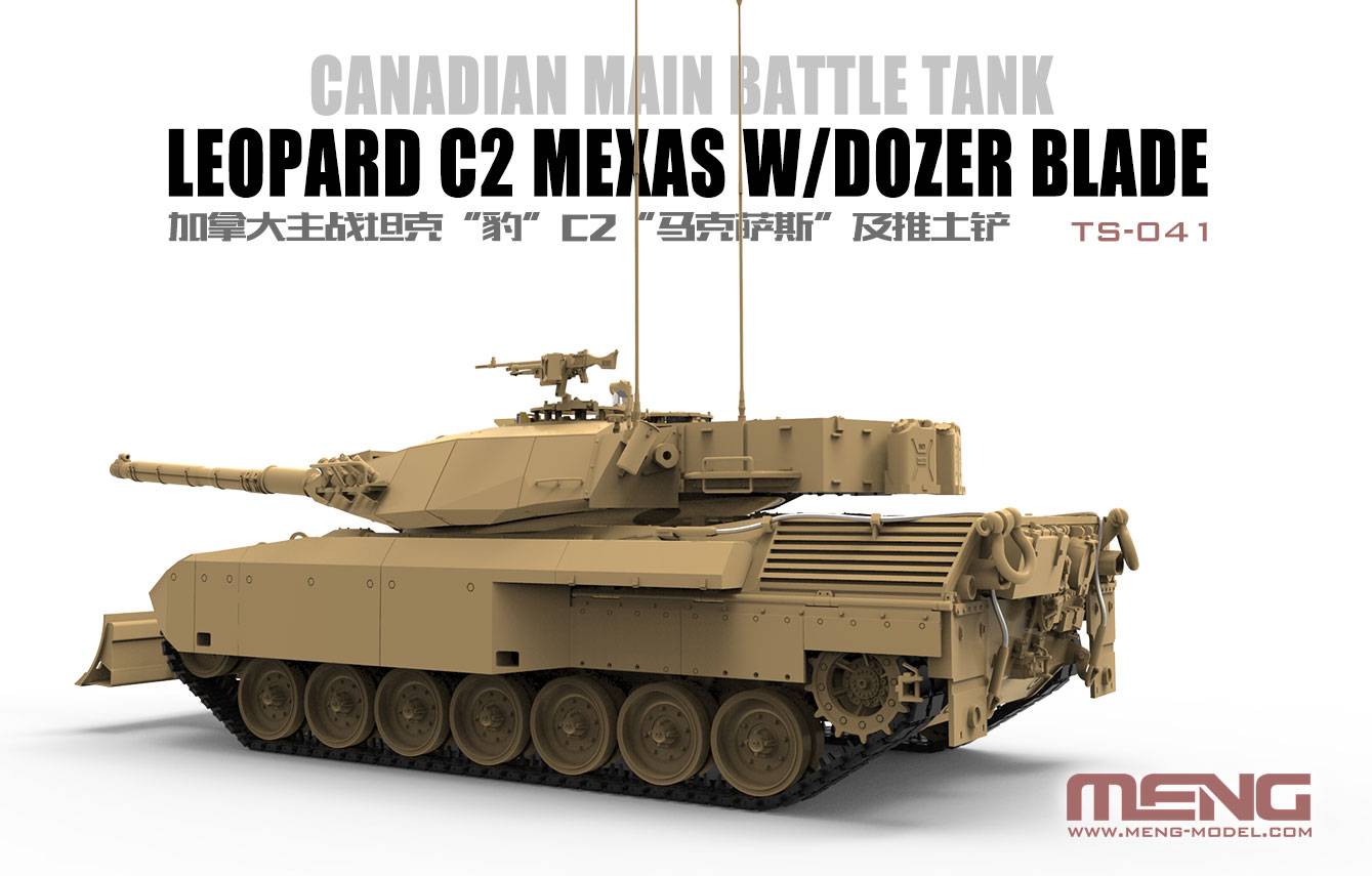 Leopard C2 Mexas w/ Dozer Blade Canadian Main Battle Tank – Image 4