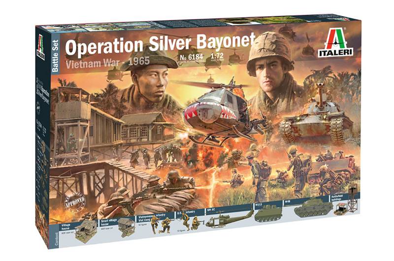 Operation Silver Bayonet - Vietnam War 1965 - BATTLE SET