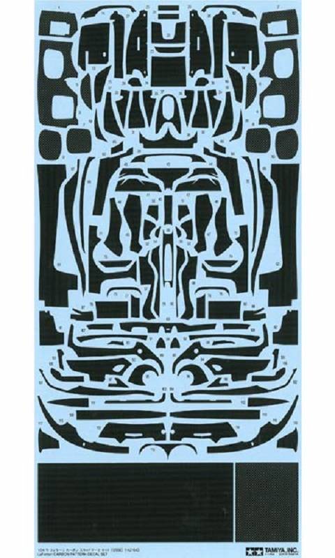 LaFerrari Carbon Pattern Decal Set – Image 2