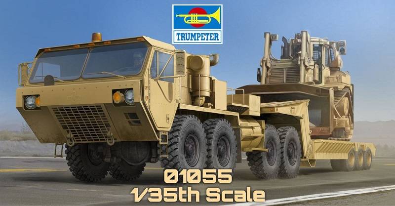 M983A2 HEMTT Tractor with M870A1 Semi-Trailer – Image 2