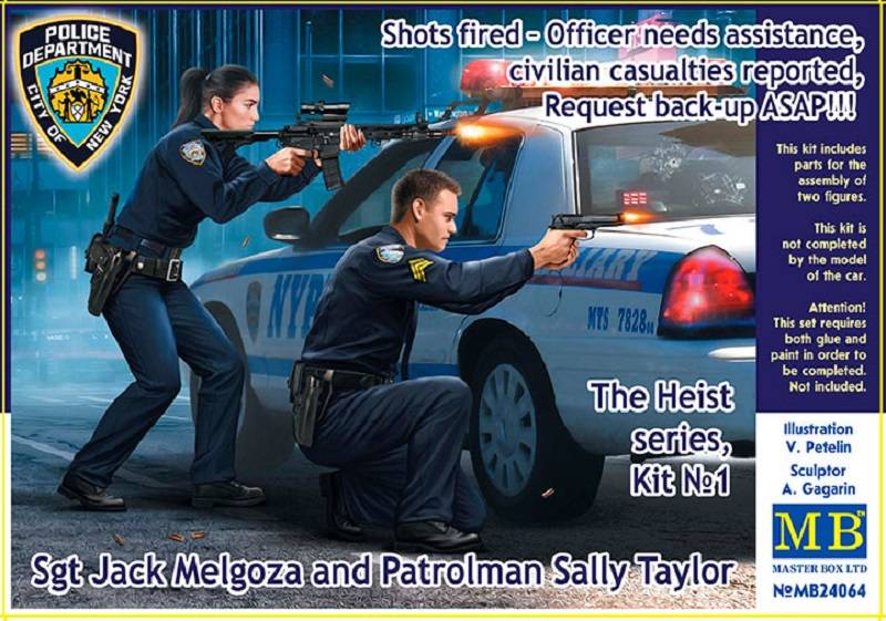 Sgt Jack Melgoza and Patrolman Sally Taylor
