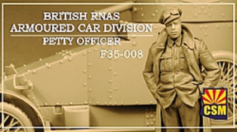 British RNAS Armoured Car Division Petty Officer