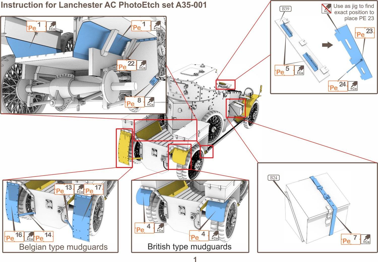 Lanchester Photoetch Set – Image 7