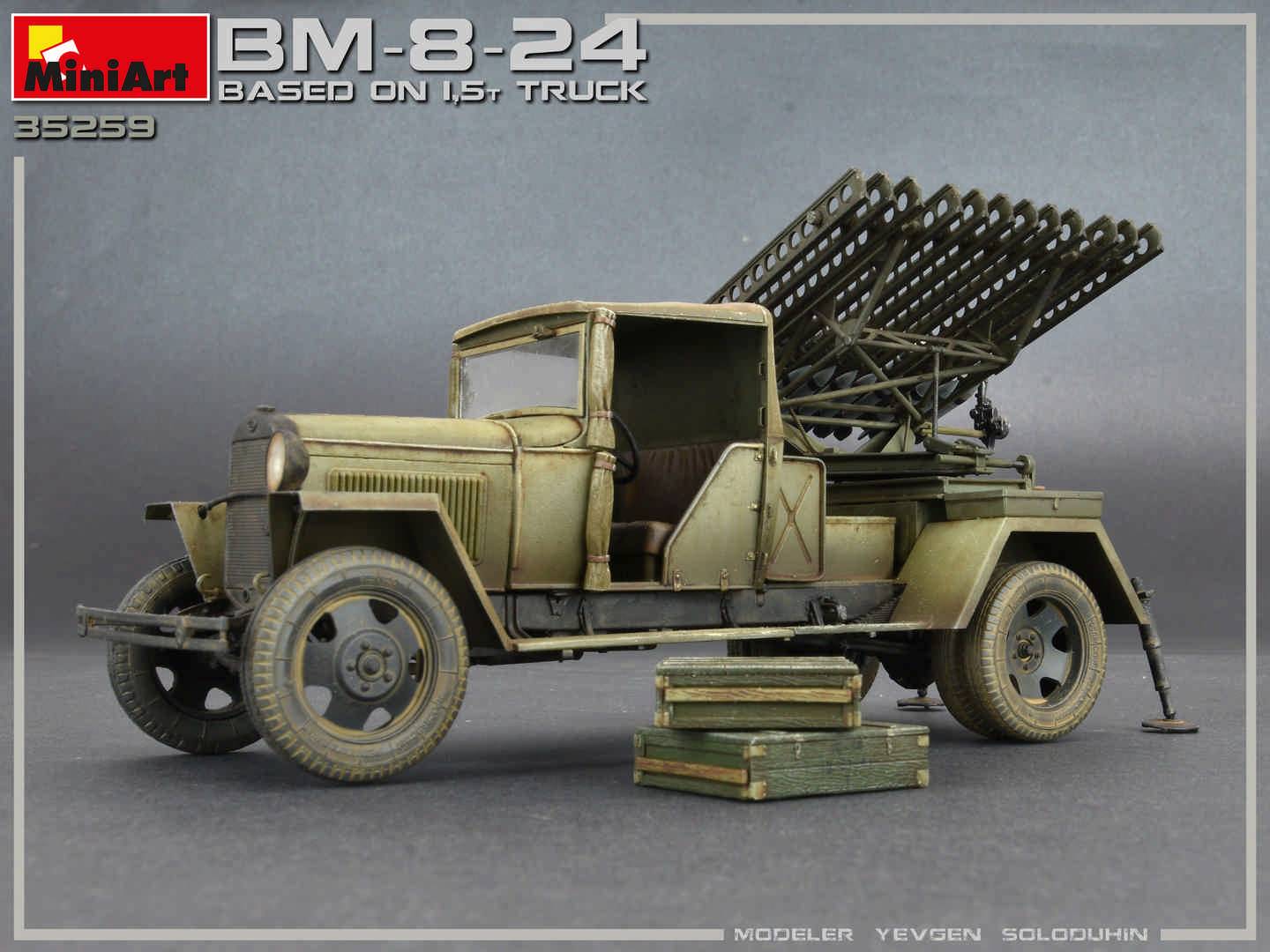 BM-8-24 BASED ON 1,5t TRUCK – Image 4