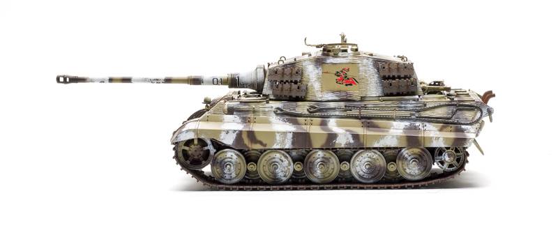 Sd.Kfz.182 King Tiger Henschel Turret w/Zimmerit Pz.Abt.505 w/New Track Parts – Image 6