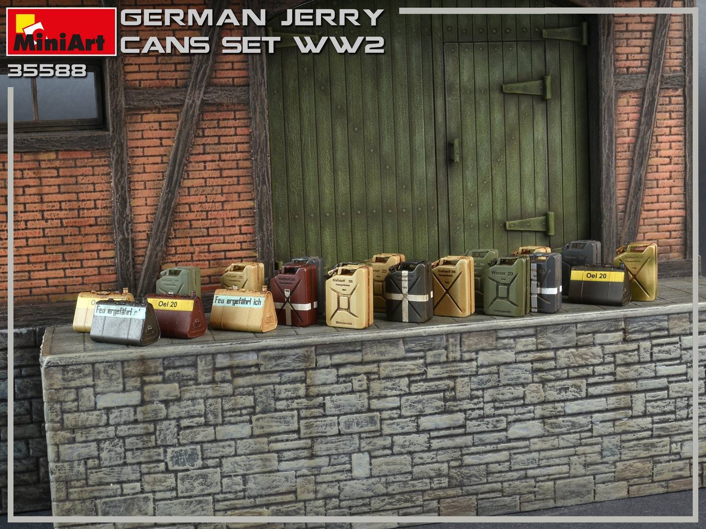 GERMAN JERRY CANS SET WW2 – Image 2
