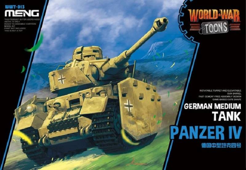 World War Toons German Medium Tank Panzer IV