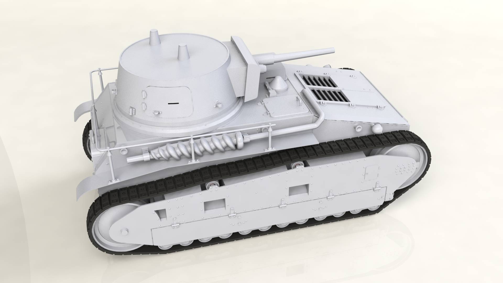Leichttraktor Rheinmetall 1930 German Tank – Image 2