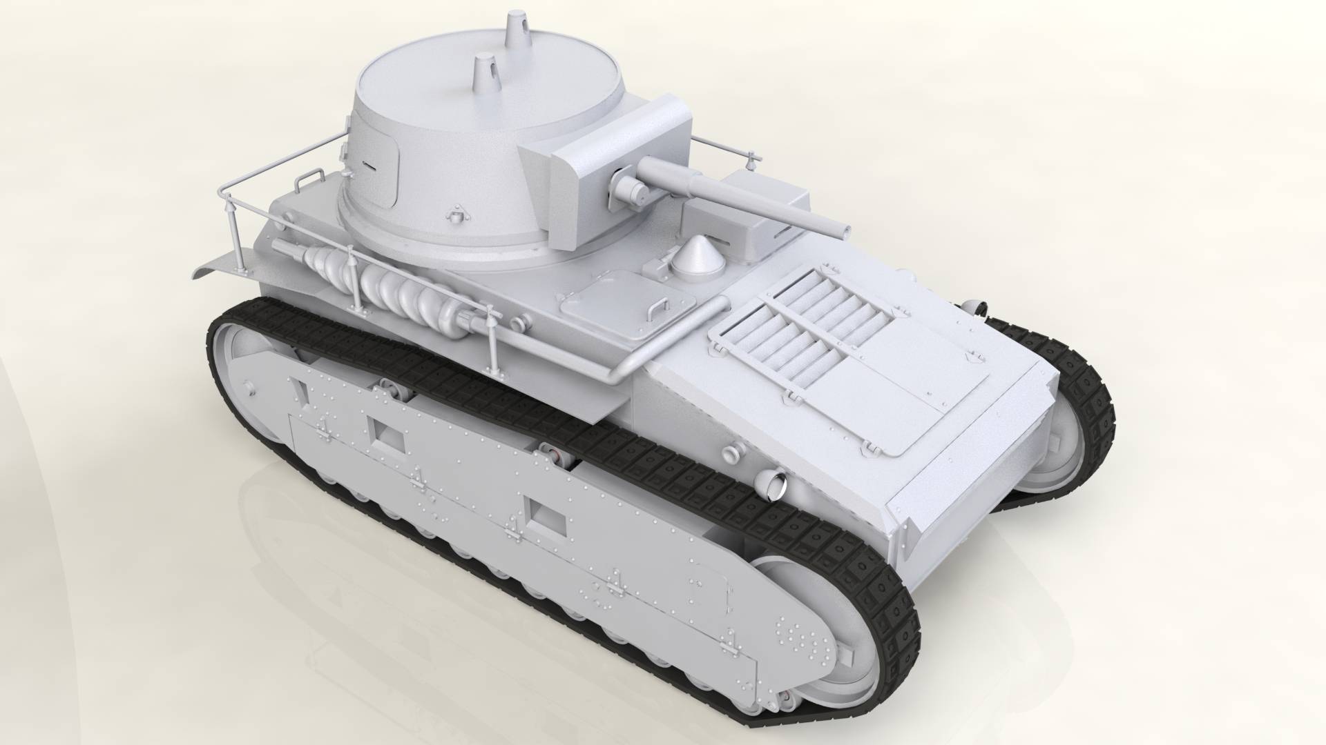Leichttraktor Rheinmetall 1930 German Tank – Image 3