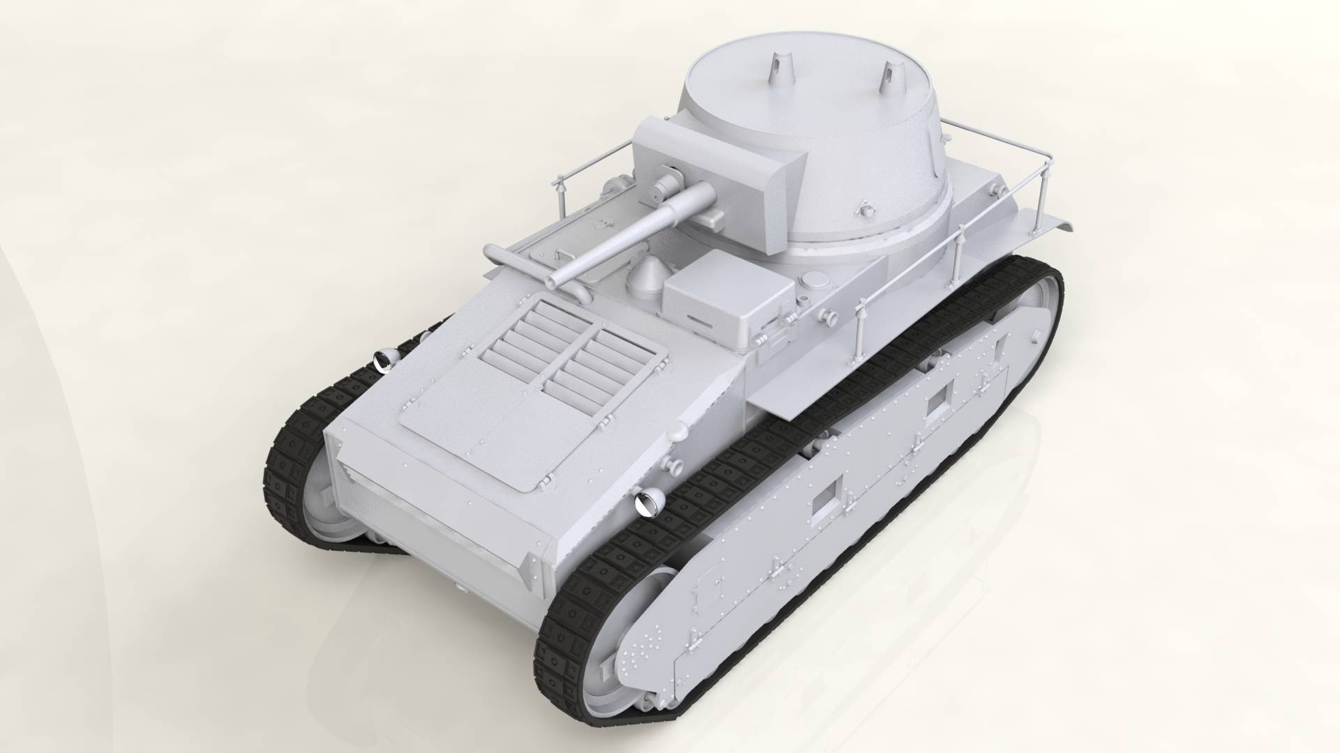 Leichttraktor Rheinmetall 1930 German Tank – Image 4