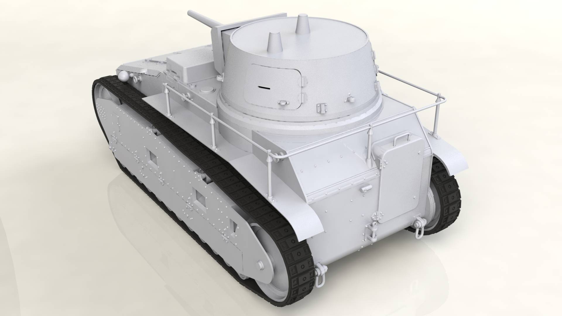 Leichttraktor Rheinmetall 1930 German Tank – Image 5
