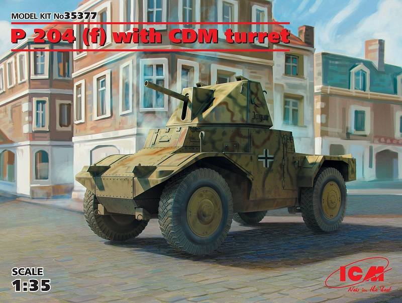 Panzerspähwagen P 204 (f) with CDM turret