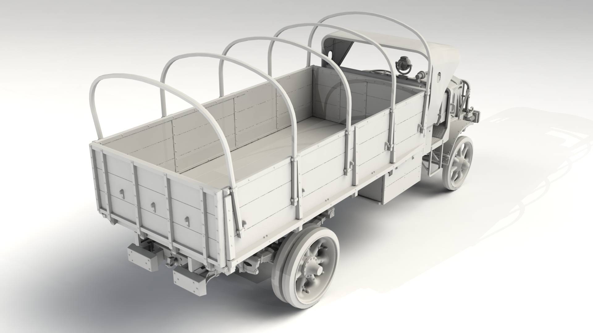 Standard B "Liberty" Series 2 WWI US Army Truck – Image 3