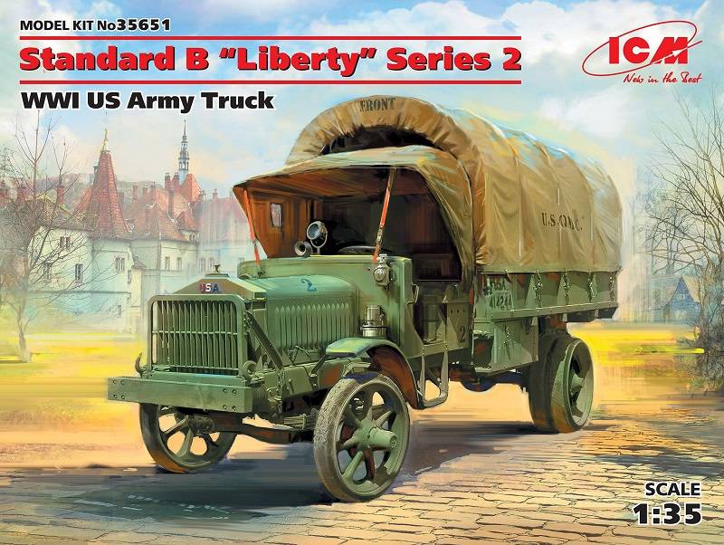 Standard B "Liberty" Series 2 WWI US Army Truck