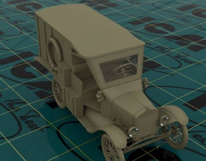 Model T 1917 Ambulance with US Medical Personnel – Image 4