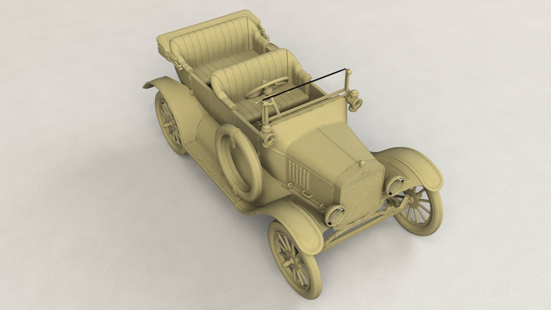 Model T 1917 Touring WWI Australian Army Staff Car – Image 5