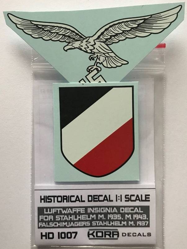 Helmet decal Luftwaffe Insignia (1935, 1937, 1943)