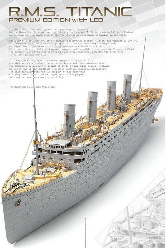 RMS Titanic Premium Edition With LED – Image 8