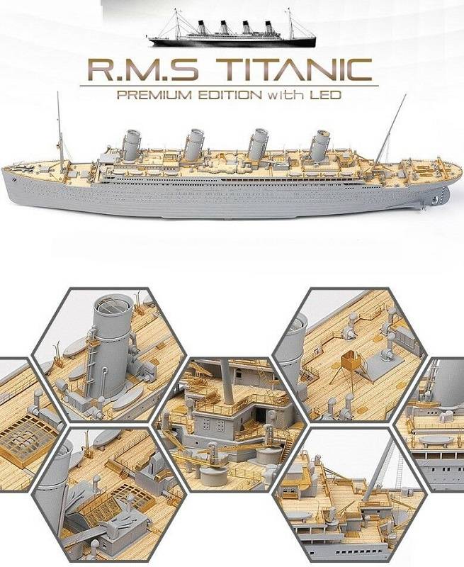 RMS Titanic Premium Edition With LED – Image 4